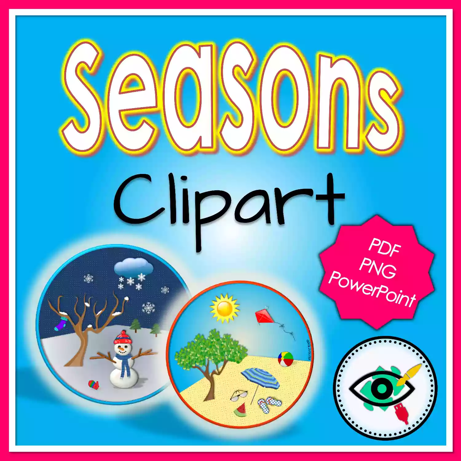 Four Seasons Clipart Planerium