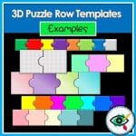 Templates - 3D Row Puzzles | Planerium