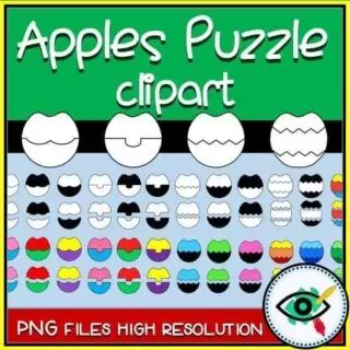 clipart-apples-puzzle-title