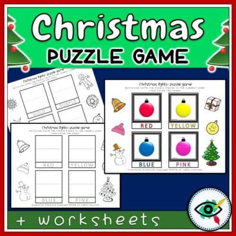 Christmas - Puzzle game - Lightbulbs | Planerium