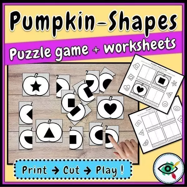 freebie-pumpkin-shape-puzzles-title