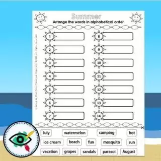 summer-words-alphabet-order-title2