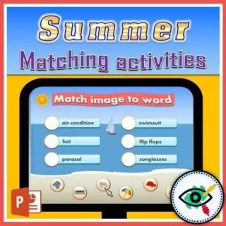 summer-words-matching-interactive-activities-title1