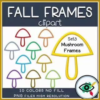 Fall Clipart - 3D Frames - Image 5