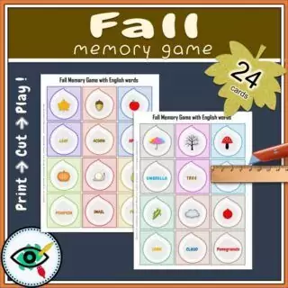 Fall Symbols Memory Game - Image 5