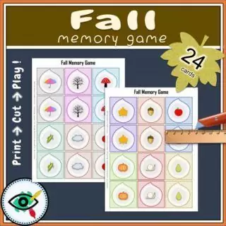 Fall Symbols Memory Game - Image 4