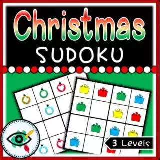 Christmas Sudoku Gifts and Lights - Image 1