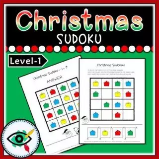 Christmas Sudoku Gifts and Lights - Image 2