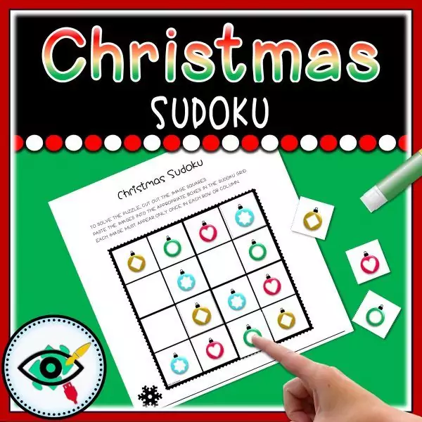 Christmas Sudoku Gifts and Lights