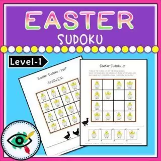 Easter Symbols Sudoku Puzzles - Image 3