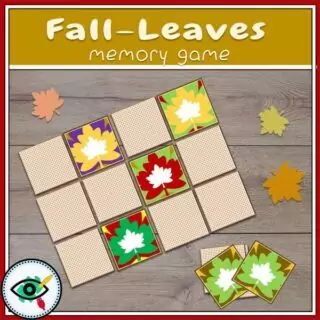 Fall Leaves Matching Game - Image 2