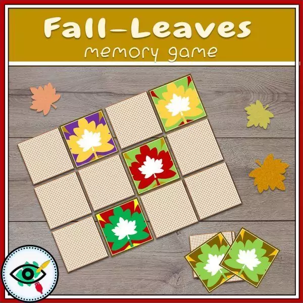 Fall Leaves Matching Game