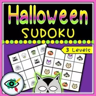 Halloween - Sudoku - Halloween Characters - Image 1