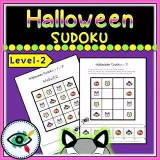 Halloween - Sudoku - Halloween Characters - Image 2