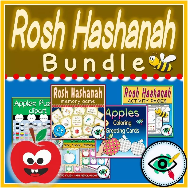 Rosh-Hashanah - Creative and Educational - Bundle