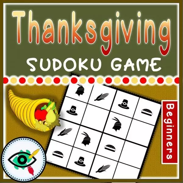 Two 4x4 sudoku for kids to print: Level Beginner, No. 1 and No. 2.