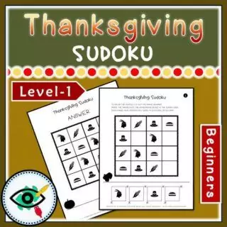 Thanksgiving Symbols - Sudoku Puzzle - Image 2