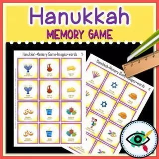 Hanukkah Symbols Matching Game - Image 6