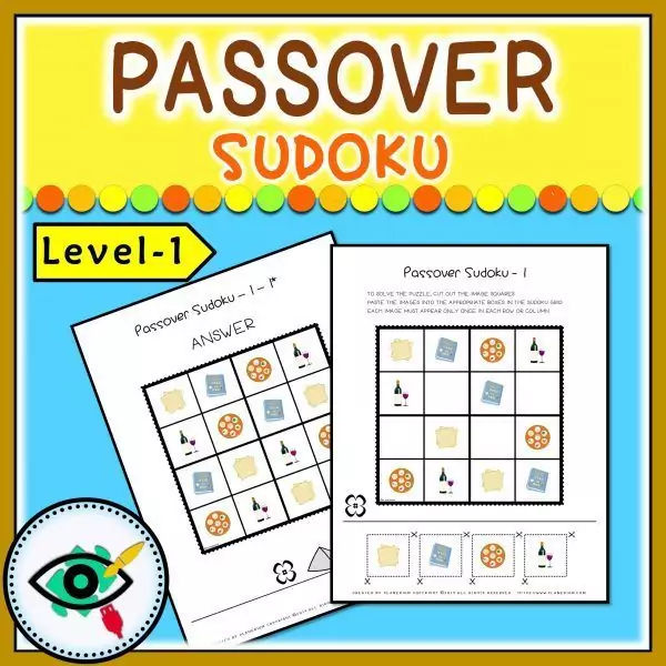 Passover Sudoku - The Seder and Four Sons