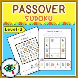 Passover Sudoku - The Seder and Four Sons - Image 4