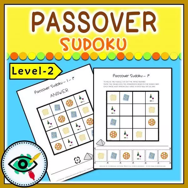 Passover Sudoku - The Seder and Four Sons