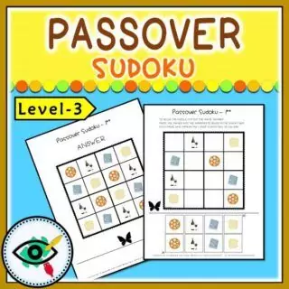 Passover Sudoku - The Seder and Four Sons - Image 5
