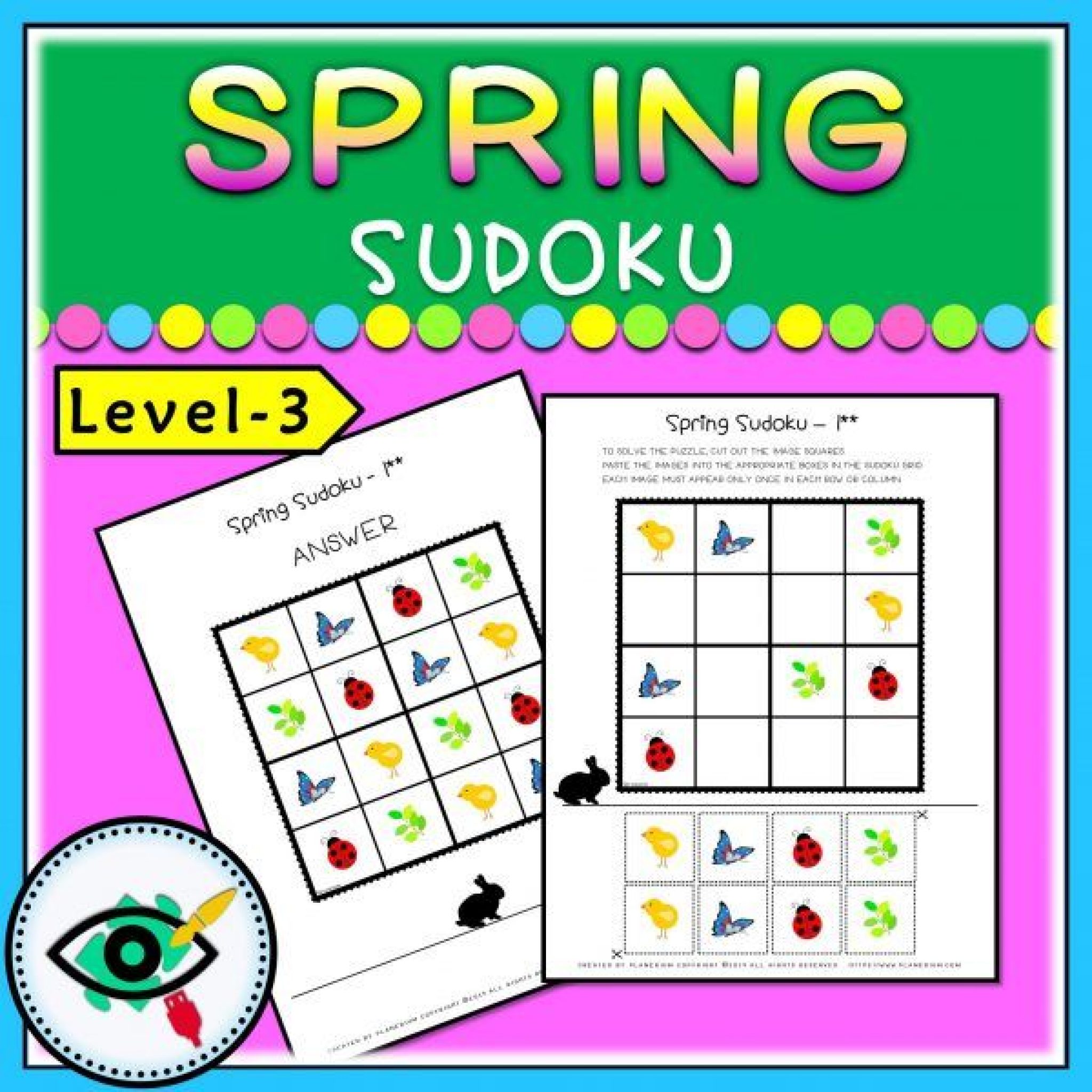 Spring Sudoku Spring symbols Planerium