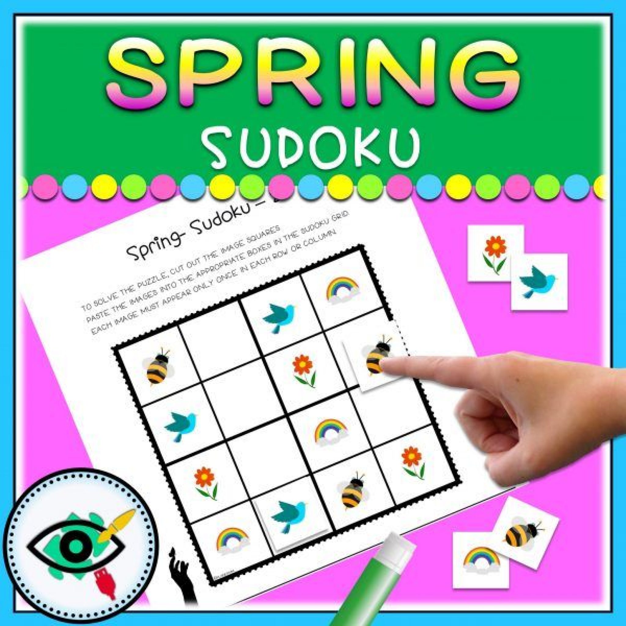 Spring Sudoku Spring symbols Planerium