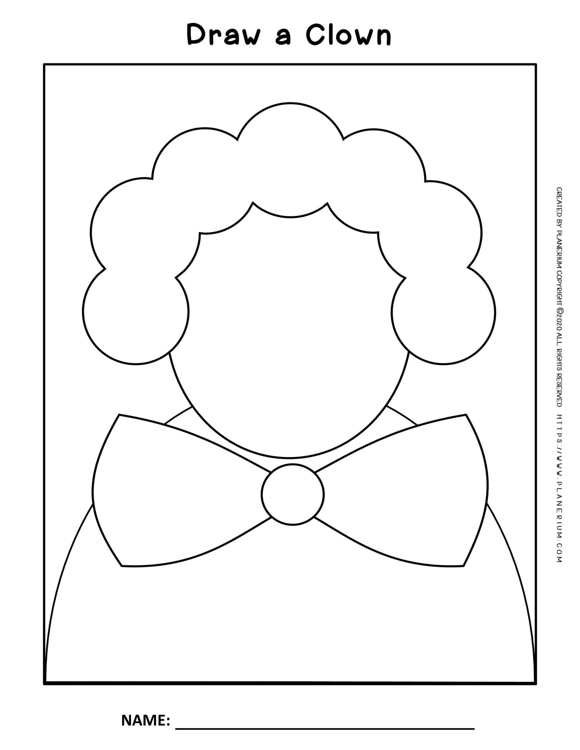 Carnival Coloring Pages And Worksheets Free Planerium