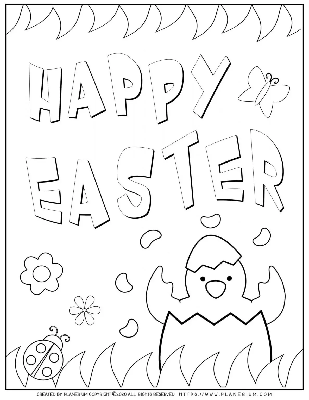 Happy Easter sign