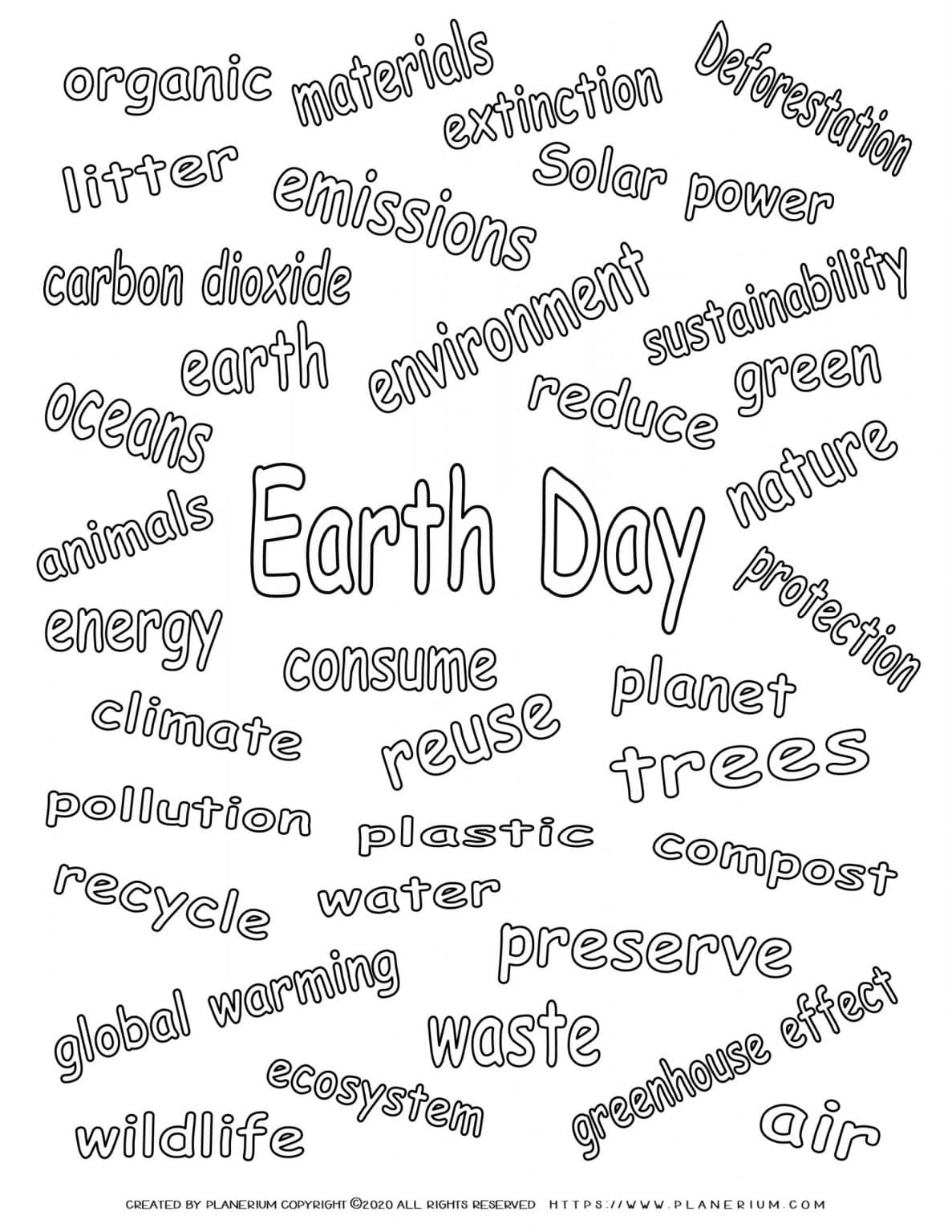 earth-day-coloring-page-related-words-planerium
