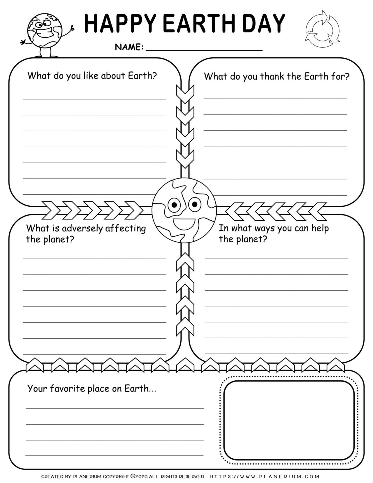 Free Earth Day Worksheets Pdf