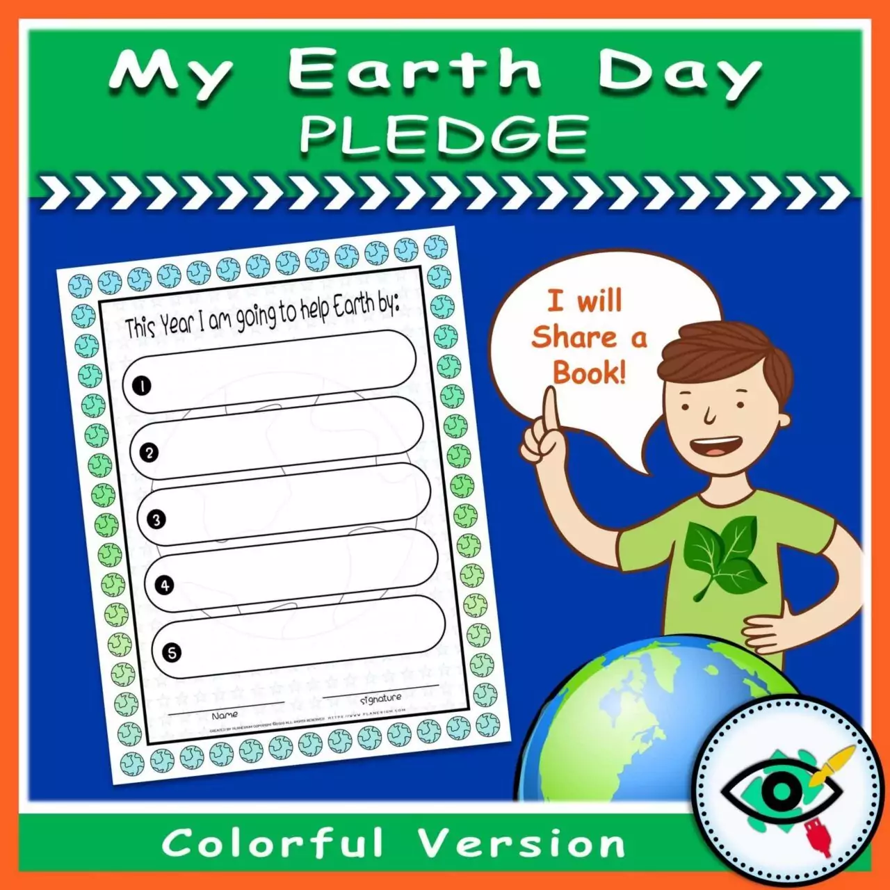 Earth Day - My Pledge Certificate