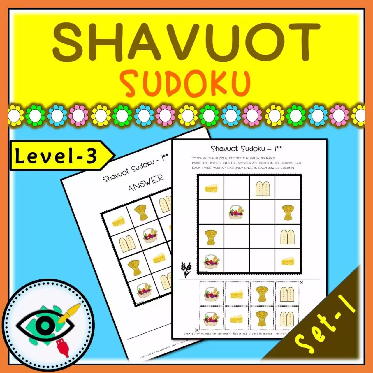 Shavuot - Sudoku Puzzle Game - Title 3