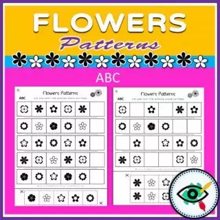 Spring - Patterns Game - Flowers - Title 4