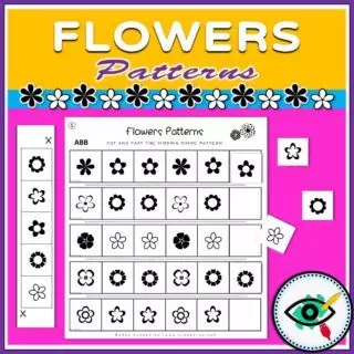Spring - Patterns Game - Flowers - Title 5