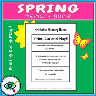 Spring Memory Game - Image 2