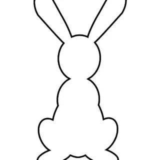 Bunny Outline