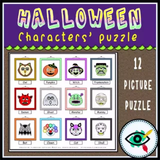 Halloween Characters Puzzle - Image 4