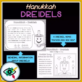 Hanukkah Dreidels Activity Pack - Image 5
