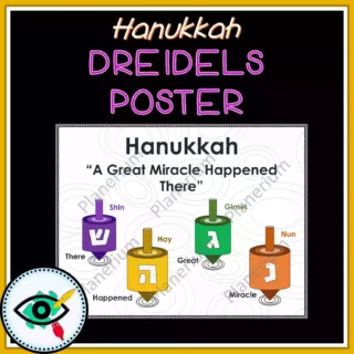 Hanukkah Dreidels Activity Pack - Image 3