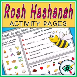 Rosh Hashanah Activity Pages - Image 3