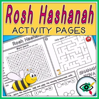 Rosh Hashanah Activity Pages - Image 4