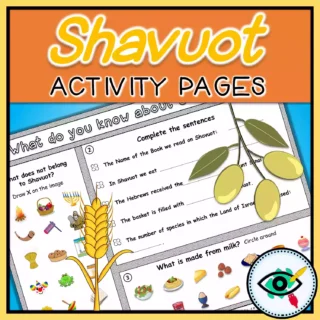 Shavuot Activity Pages for Kids - Featured 2 | Planerium