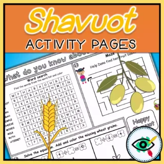 Shavuot Activity Pages for Kids - Featured 3 | Planerium