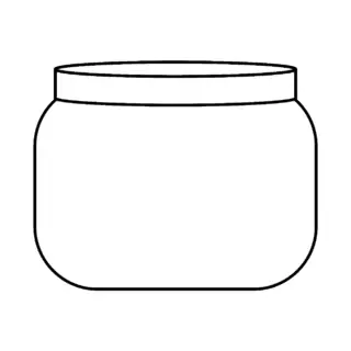 Small Jar Outline | Planerium