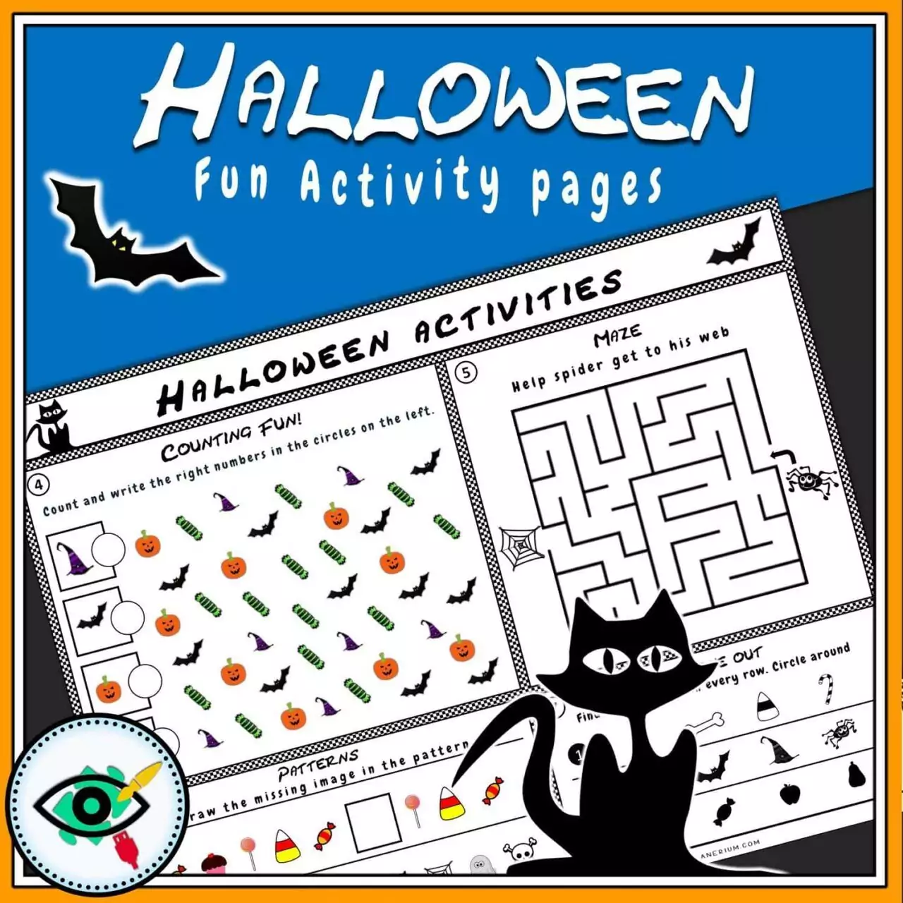 Halloween - Activity Pages for Kids
