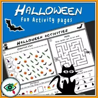Halloween - Activity Pages for Kids - Image 6