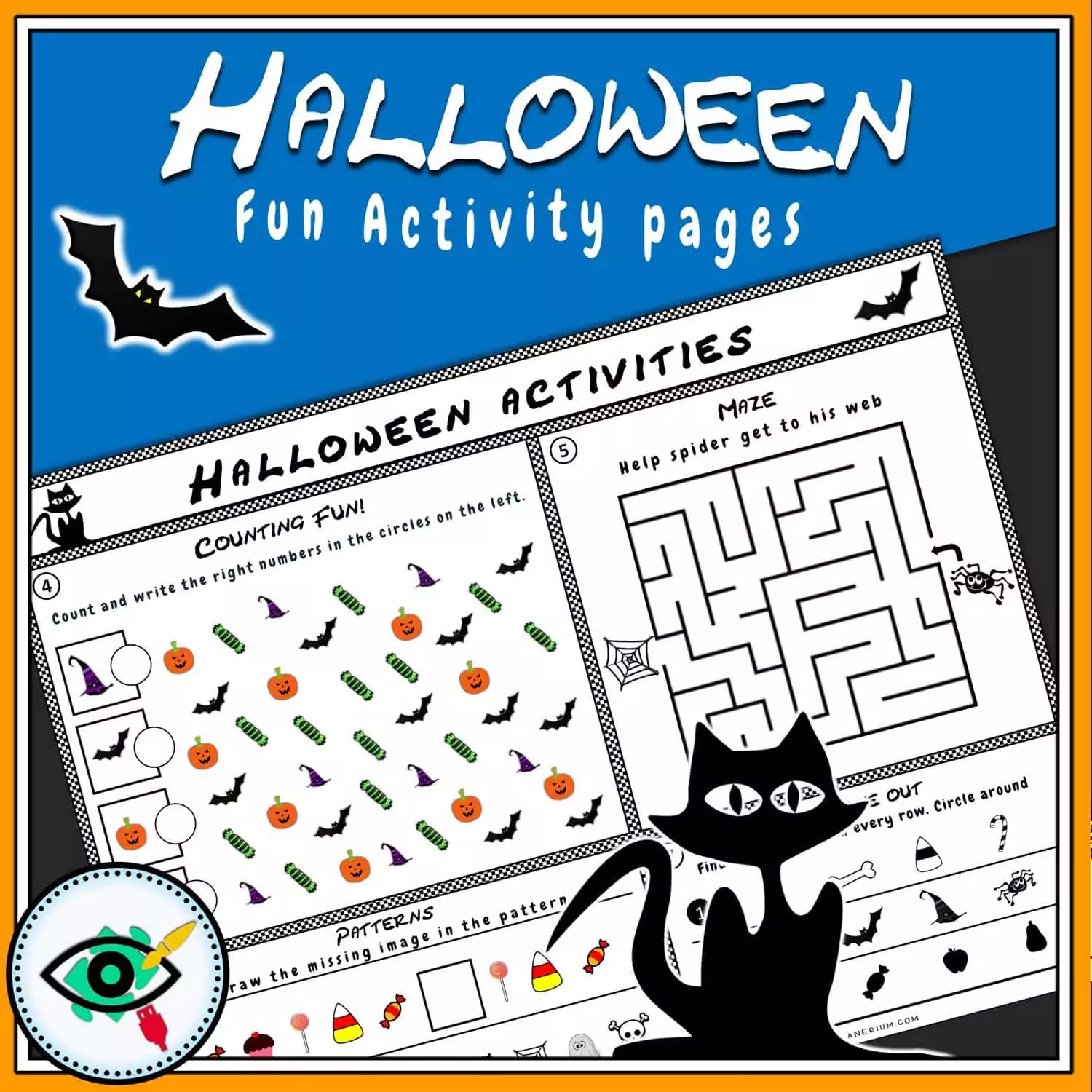 Halloween - Activity Pages for Kids - Image 6