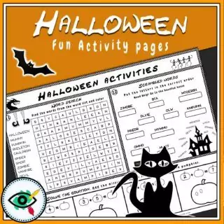 Halloween - Activity Pages for Kids - Image 3
